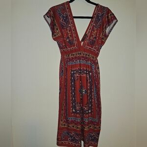 Twenty One Deep V Neck Dress